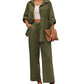 Schicke Damen-Freizeithose, Bluse und Hose für Damen
