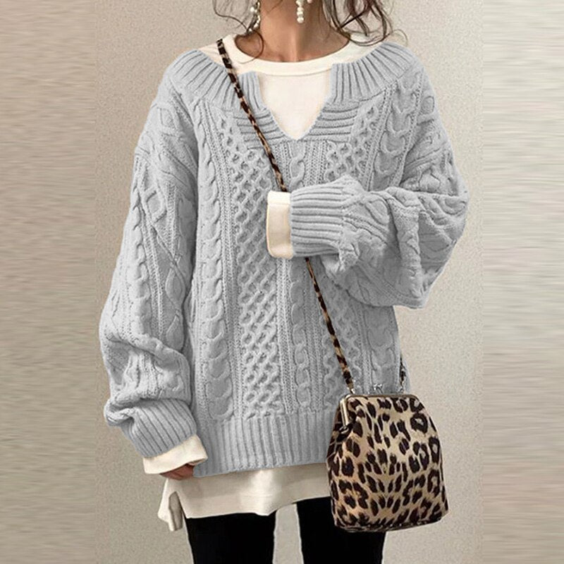 "Sonya" Oversized Strickpullover