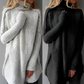 Selena | Damen Lässiger Rollkragen Lange Pullover | Winter