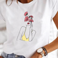 ROSALINDA - Super stylisches T-Shirt mit extravaganten Sommer Designs