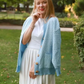 Klara® | Strickjacke mit Geometrischem Muster und Knopfleiste