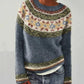 Pullover mit Waldmuster – Gemütlicher Stil mit dem Charme der Natur