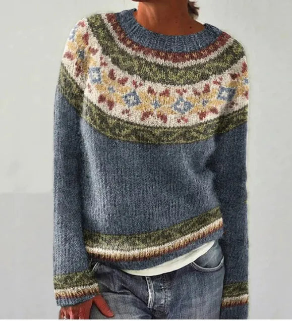 Pullover mit Waldmuster – Gemütlicher Stil mit dem Charme der Natur