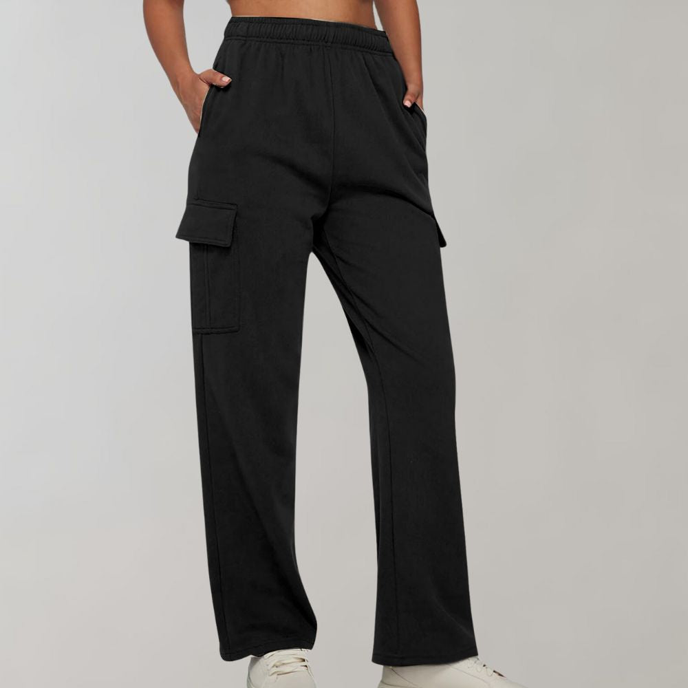 Damen Cargohose mit Pattentaschen