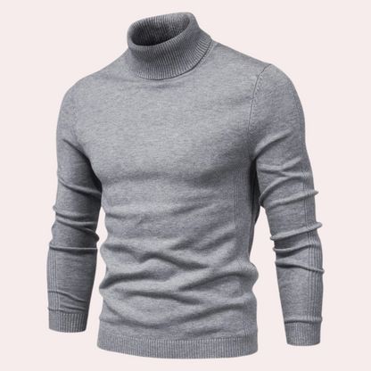 Lässiger Rollkragenpullover für Herren