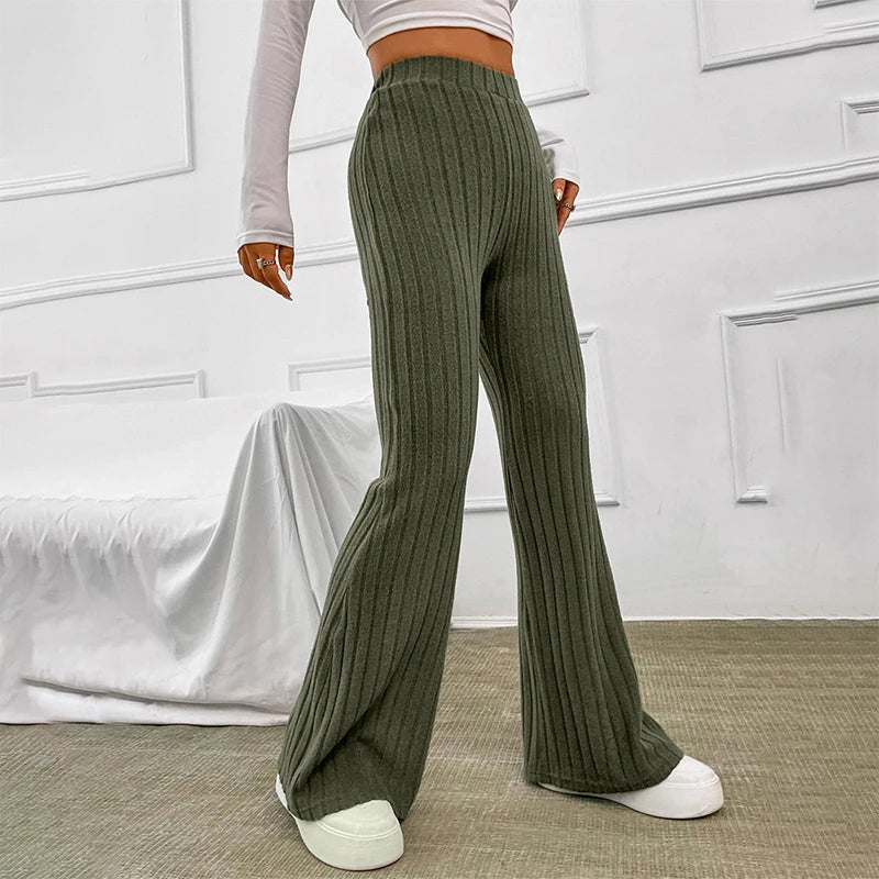 Eva - Graue Strickhose