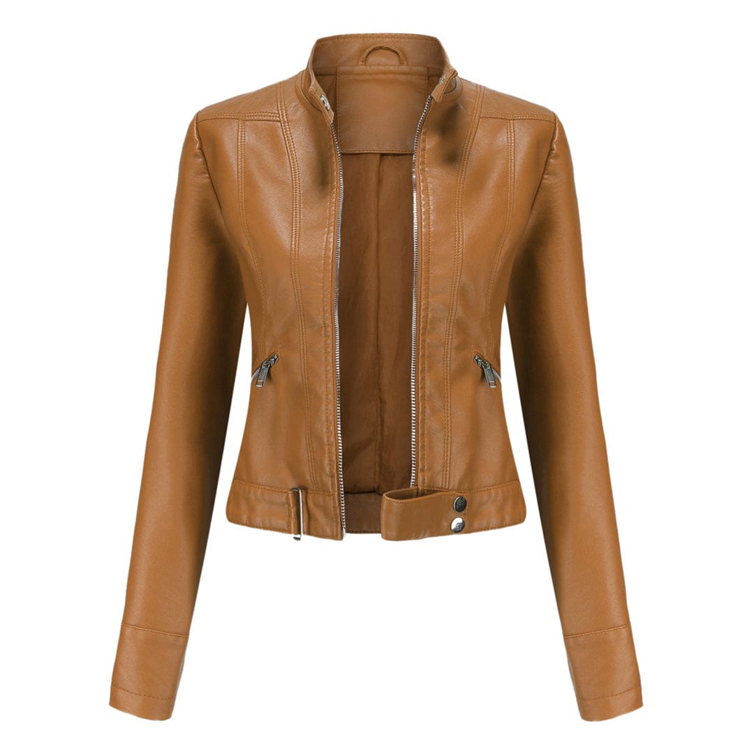 Oxana -  Stylische lederjacke