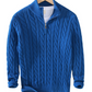 Fergus - Pullover mit halbem Reißverschluss