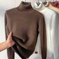 Erika™ - Weicher Baumwollpullover mit Rollkragen