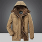 Lexer | Herren Klassiker Winter Kapuze Jacke | Warme