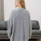 Kaschmir Cocoon Strickjacke - Reynaza