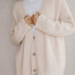 Kaschmir Cocoon Strickjacke - Reynaza