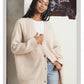 Kaschmir Cocoon Strickjacke - Reynaza