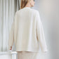 Kaschmir Cocoon Strickjacke - Reynaza