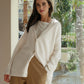 Kaschmir Cocoon Strickjacke - Reynaza