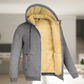 Herren Kapuzen Bequeme Warme Zip-Up Jacke | Winter