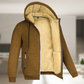 Herren Kapuzen Bequeme Warme Zip-Up Jacke | Winter