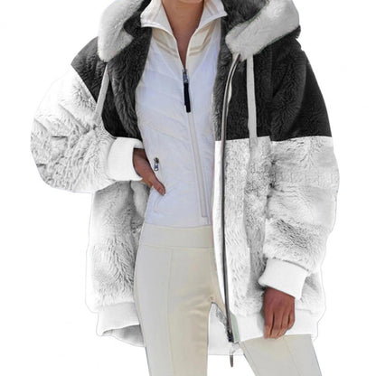 "Zina" Warmer Kunstfellmantel