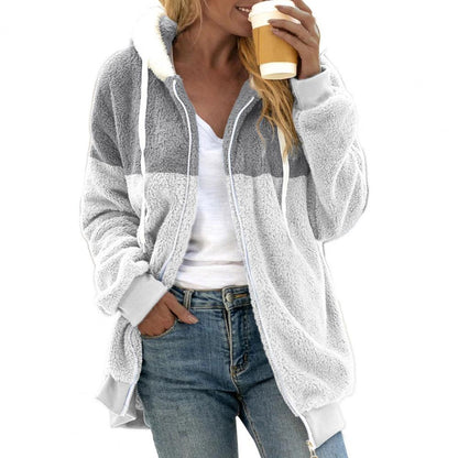 "Zina" Warmer Kunstfellmantel