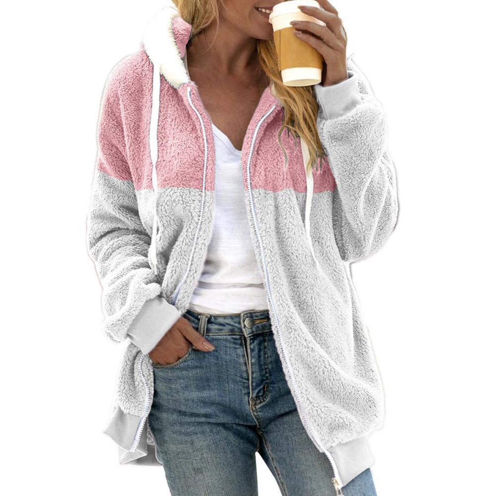 "Zina" Warmer Kunstfellmantel