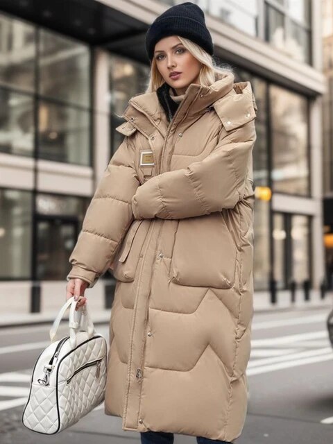 Elegante Winterjacke Beige - Sofia