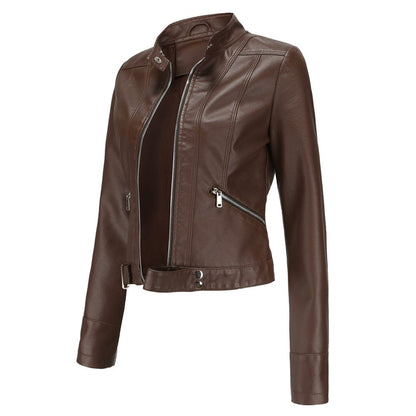 Oxana -  Stylische lederjacke