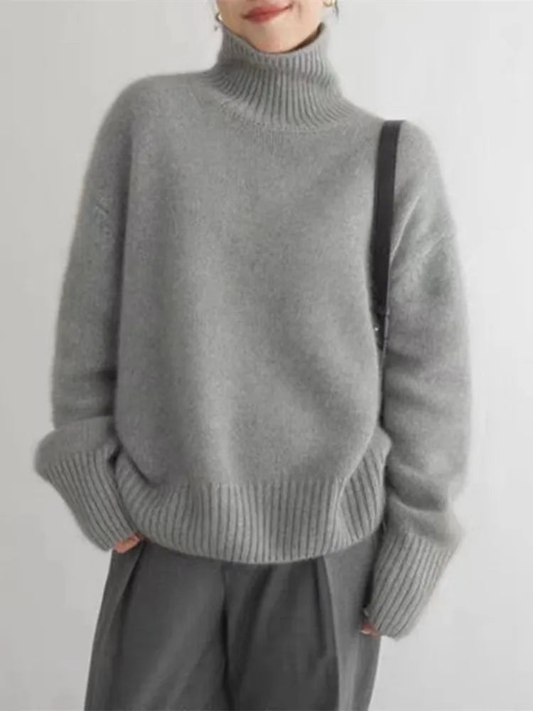 Rollkragenpullover – Mühelose Wärme mit alltäglicher Eleganz