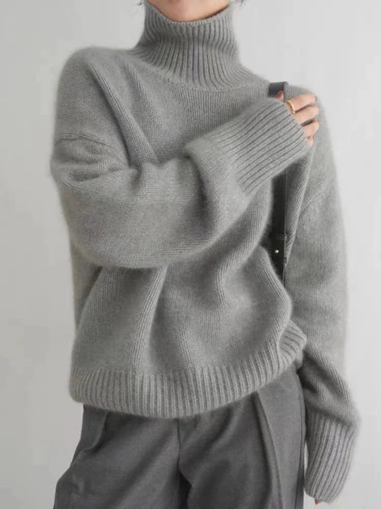 Rollkragenpullover – Mühelose Wärme mit alltäglicher Eleganz
