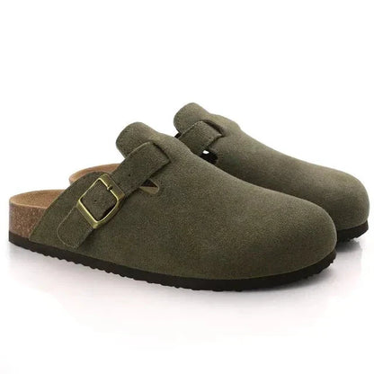 Herren Suede Slipper im Old Money Stil, elegant und komfortabel