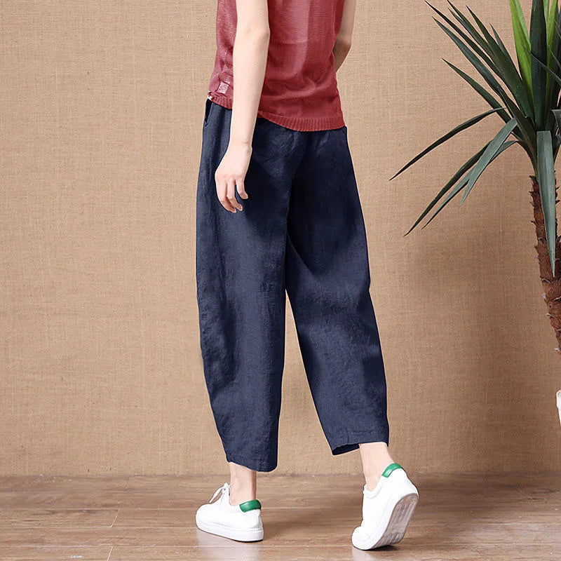 Henriette |  Baumwoll-Leinen-Hose