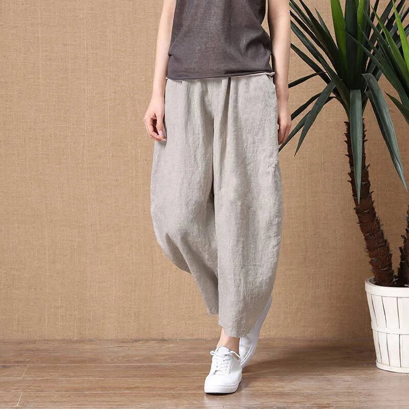 Henriette |  Baumwoll-Leinen-Hose