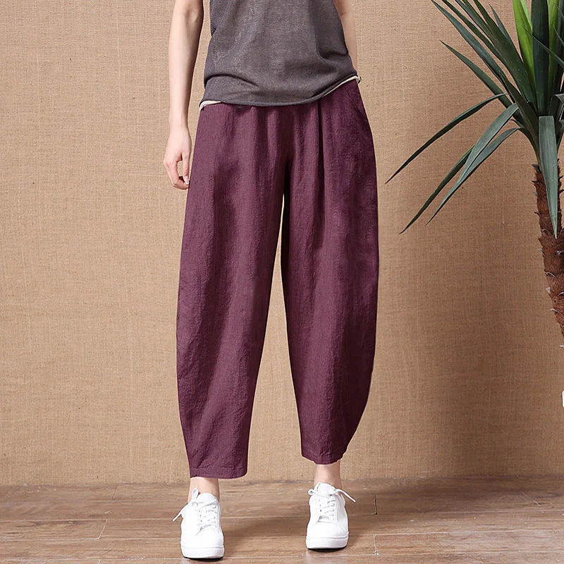 Henriette |  Baumwoll-Leinen-Hose