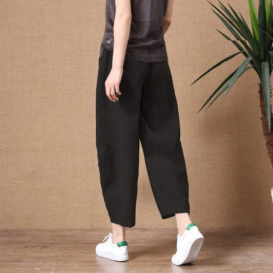 Henriette |  Baumwoll-Leinen-Hose