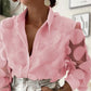 Melissa - Langärmelige Bluse mit Blumenmuster für Frauen