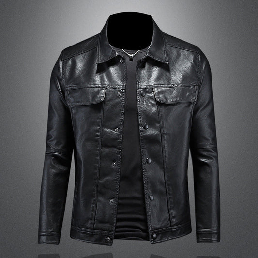 Herren Premium Bikerjacke | Lässig