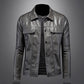 Herren Premium Bikerjacke | Lässig
