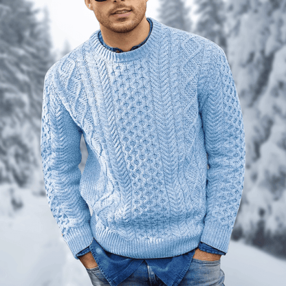 Benn – Warmer langärmliger Strickpullover