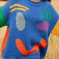 Isabela | Damen Übergroß Gestrickt Pullover | Warme
