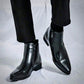 Elegante Herren Lederstiefel