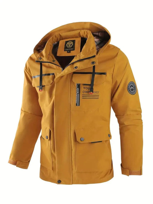 ERRYK - Wind- und wasserdichte Winterjacke