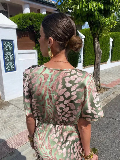 Cosima | Damenkleid mit V-Ausschnitt