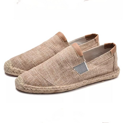 Atmungsaktive Herren Leineschuhe