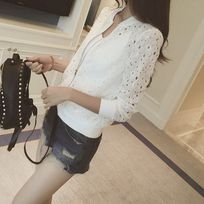 "Stefania" Klassische Bomberjacke