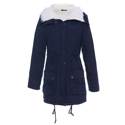 "Rosy" Wasserdichter Wintermantel