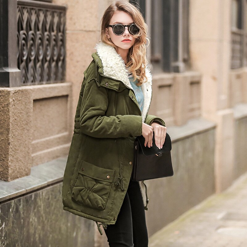 "Rosy" Wasserdichter Wintermantel