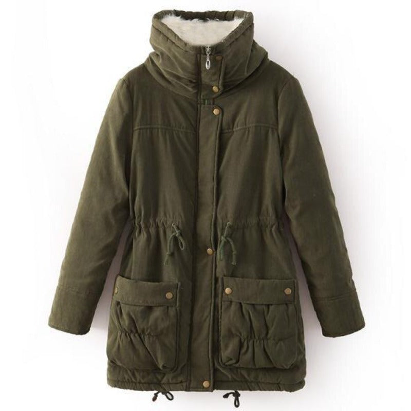 "Rosy" Wasserdichter Wintermantel