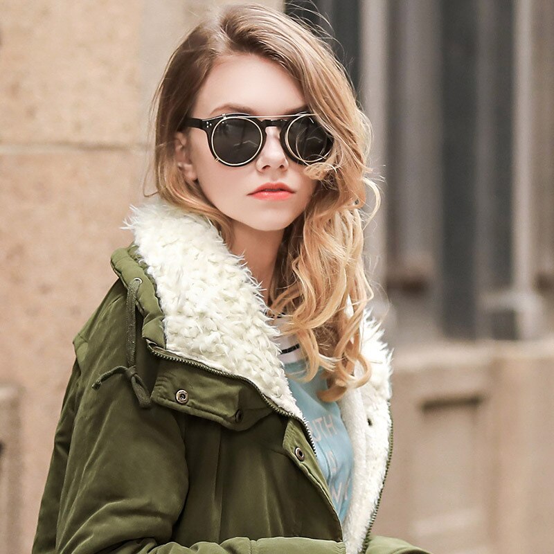 "Rosy" Wasserdichter Wintermantel