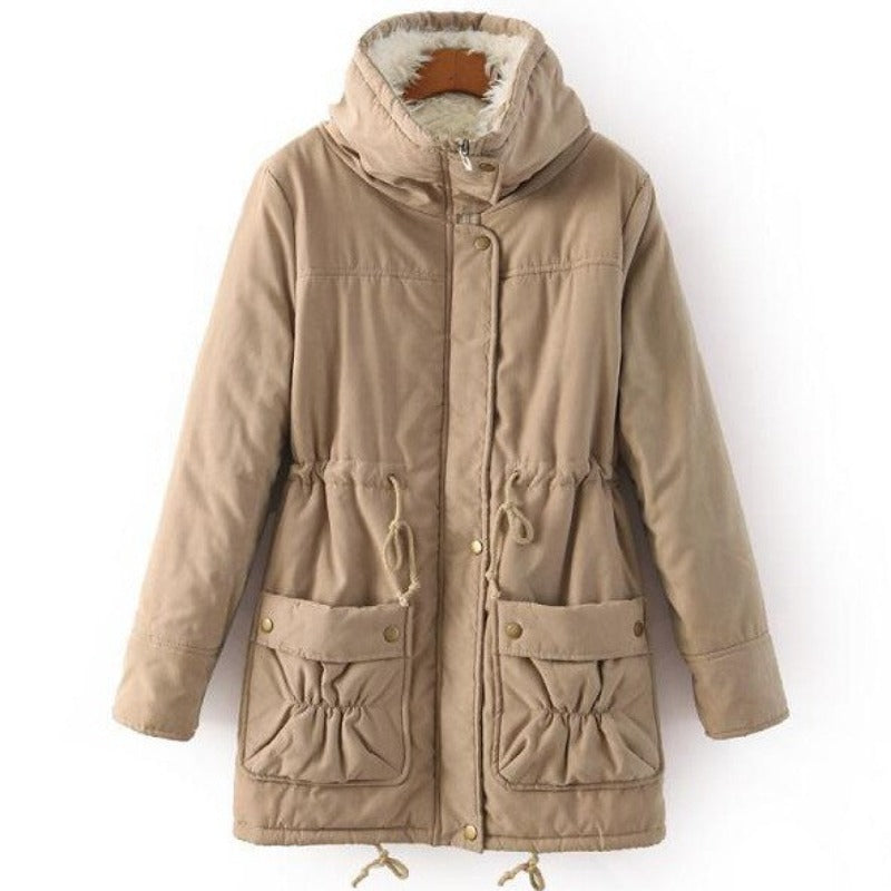 "Rosy" Wasserdichter Wintermantel