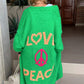 Damenstilvolle Strickjacke | Lang