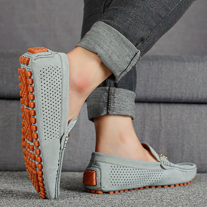 Atmungsaktive Herren Lederschuhe